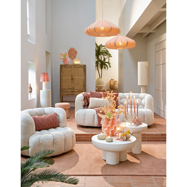 Light en Living Tafellamp LED Thisio perzik L