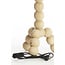 Light en Living Lampvoet 20x20x50 cm VEGLIO naturel