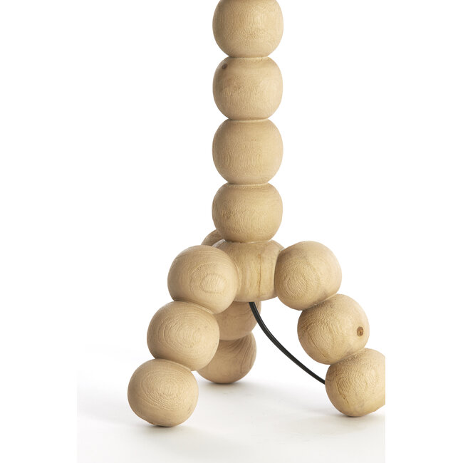 Light en Living Lampvoet 20x20x50 cm VEGLIO naturel