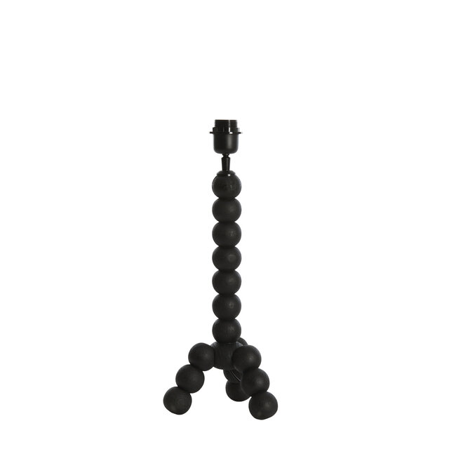 Light en Living Lampvoet 20x20x40 cm VEGLIO hout zwart