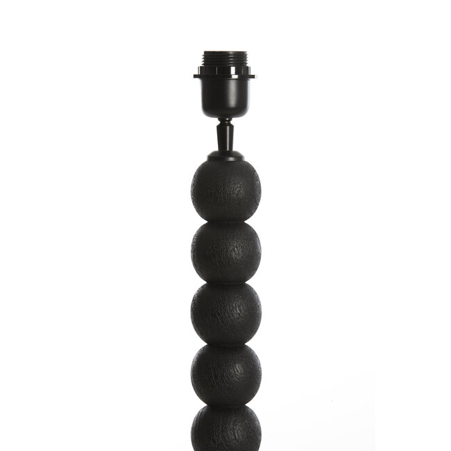 Light en Living Lampvoet 20x20x50 cm VEGLIO hout zwart