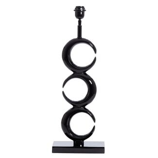 Light en Living Lampvoet 23x13x65 cm MAAN glanzend zwart