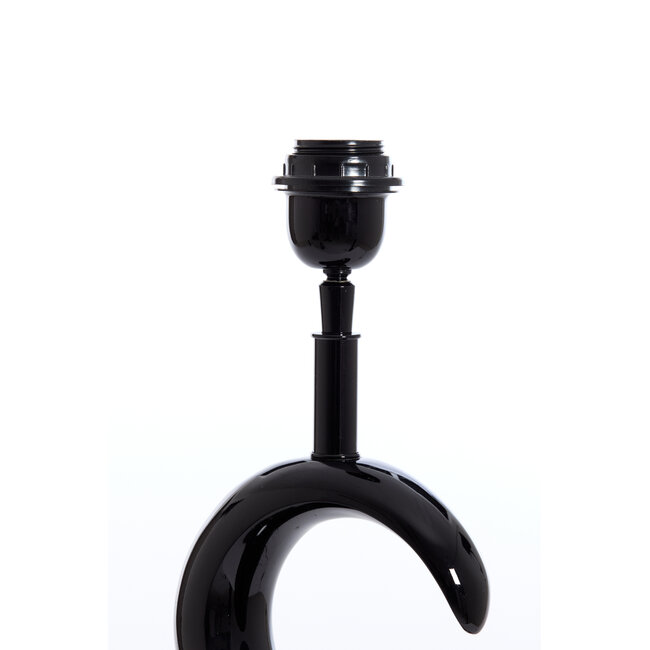 Light en Living Lampvoet 23x13x65 cm MAAN glanzend zwart