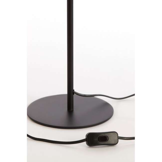 Light en Living Tafellamp Ø18×51 cm YAELLE antiek brons+mat zwart