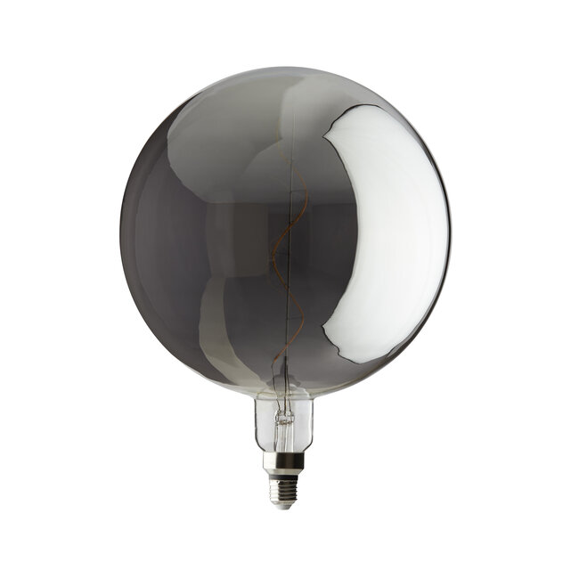 Light en Living Deco led globe Ø30 x 40 cm 4W smoke E27 dimbaar