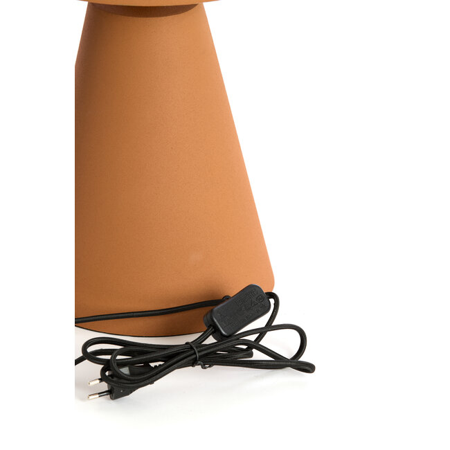 Light en Living Tafellamp Ø26x41 cm SURRINA mat oranje