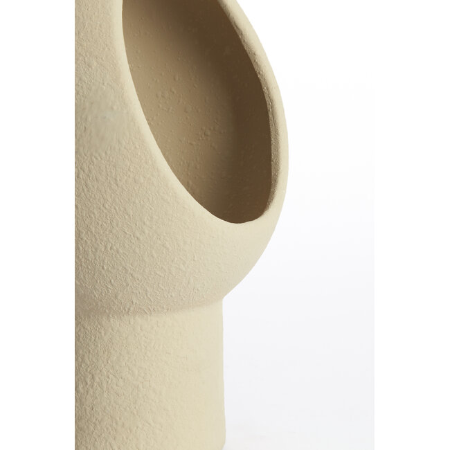 Light en Living Tafellamp 18,5x17x30 cm VT Wonen MONK keramiek zand