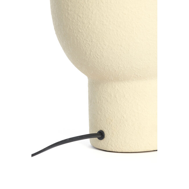 Light en Living Tafellamp 18,5x17x30 cm VT Wonen MONK keramiek zand