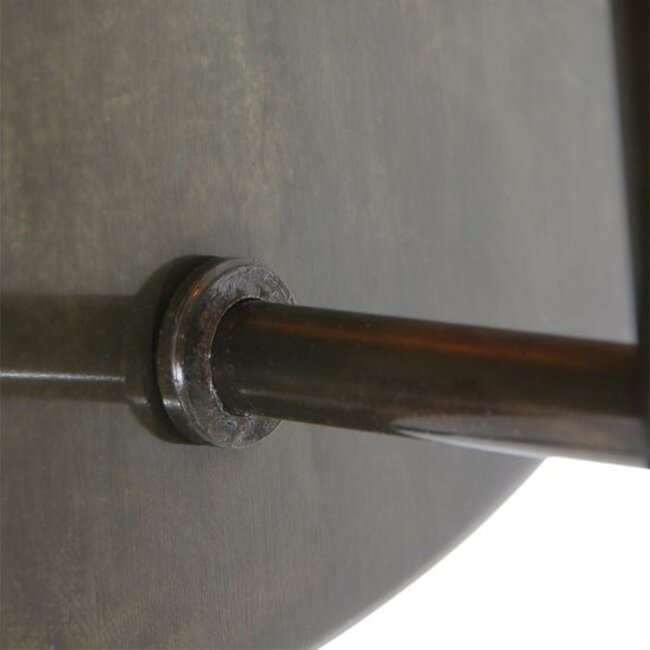 Light en Living Wandlamp Disc - Goud - Ø30cm