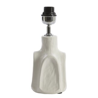 Light en Living Lampvoet Ø20,5x37 cm AMADE keramiek mat crème