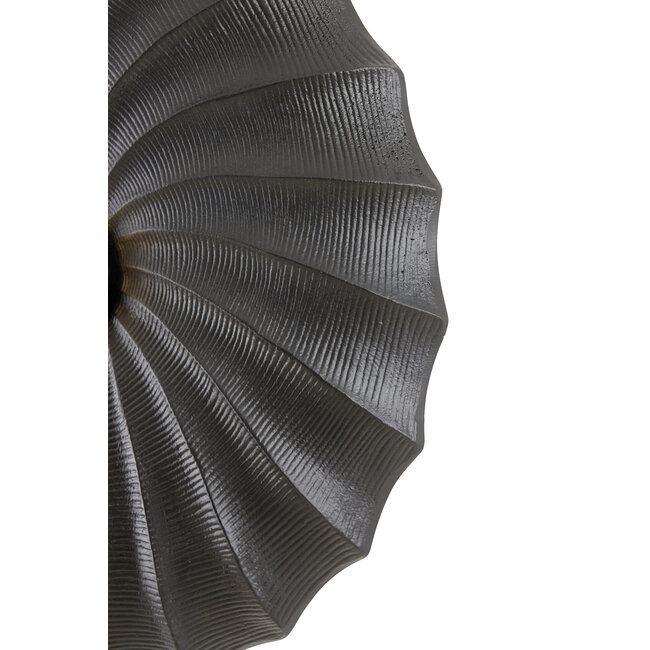 Light en Living Wandlamp Bapato zwart Ø27x9 cm