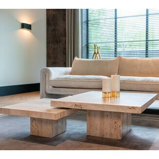 Richmond Interiors  La Cantera vierkante salontafel set van 2