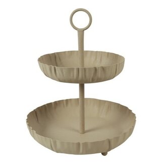 Countryfield Etagere 2l Dusan L crème- 34 x 34 x 40 CM