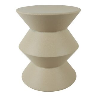 Countryfield Bijzettafel Kane M crème - 37,5 x 37,5 x 45 cm