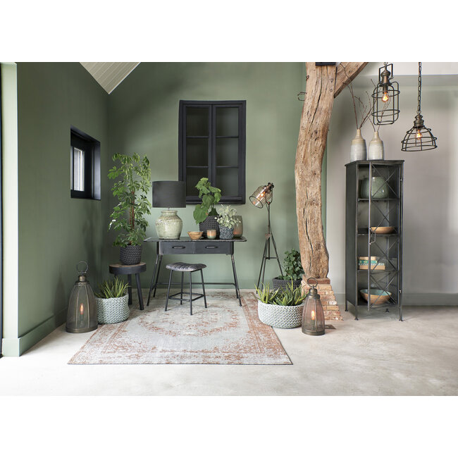 Light en Living Kap cilinder 35-35-25 cm LIVIGNO antraciet