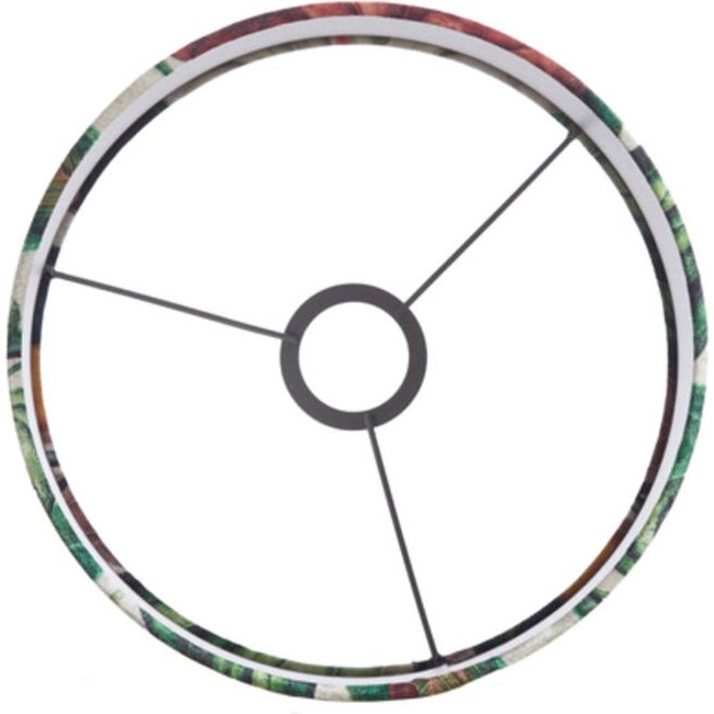 Light en Living Kap cilinder 30-30-32 cm DAHLIA groen