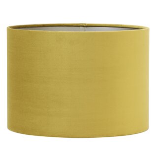 Light en Living Lampenkap cilinder 20x20x15cm velours goud