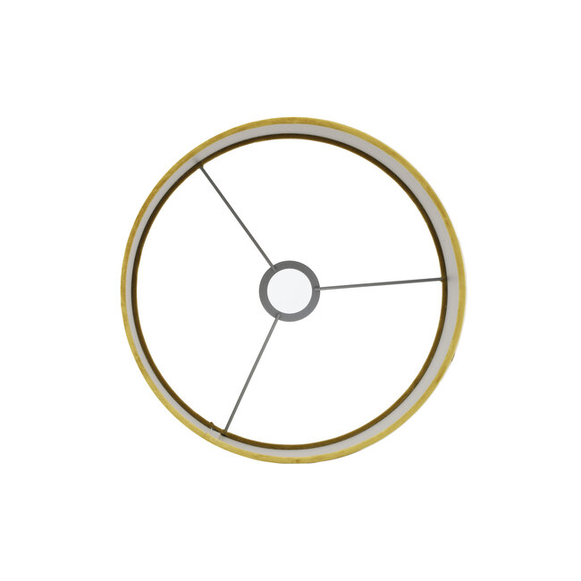 Light en Living Lampenkap cilinder 20x20x15cm velours goud