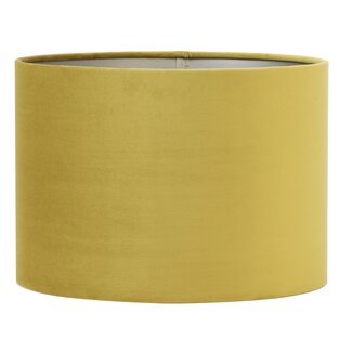 Light en Living Lampenkap cilinder 35-35-30 cm Velours goud
