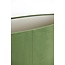 Light en Living Kap ovaal recht smal 38-17,5-28 cm VELOURS dusty green