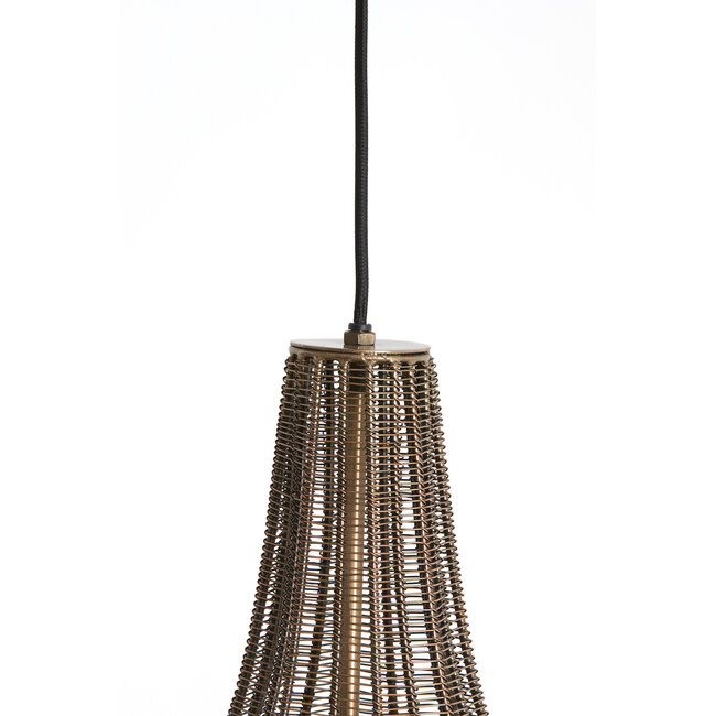 Light en Living Hanglamp Ø45x61 cm MARIAMA antiek brons