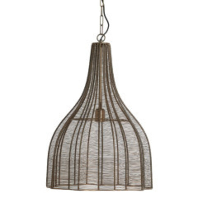 Light en Living Hanglamp Ø45x61 cm MARIAMA antiek brons