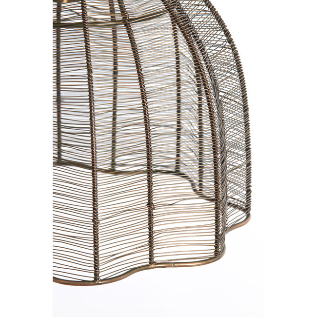 Light en Living Hanglamp Ø45x61 cm MARIAMA antiek brons