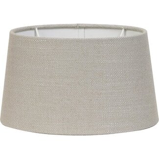 Light en Living Lampenkap LIVIGNO - 20x20x12cm - Lichtgrijs