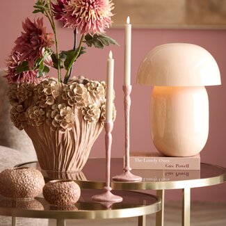 Light en Living Tafellamp Ø30x40 cm ZENAI glanzend lichtroze