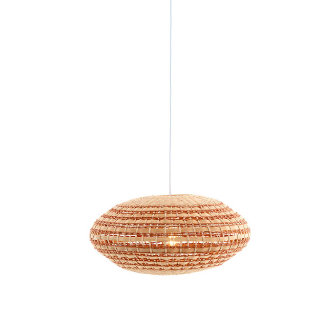 Light en Living Hanglamp TAWELA - Ø59.5x28cm - rood
