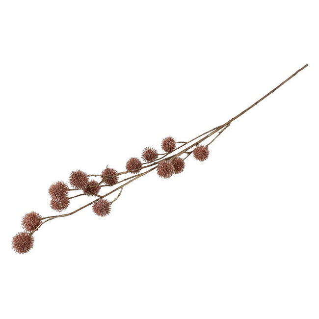 Countryfield Kunsttak Bloem Echinops roze - 4 x 13 x 105 cm