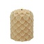 Countryfield LED-B Kaars Dennenkegel Lyon S beige - 8,5 x 8,5 x 10 cm