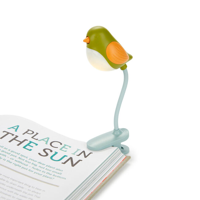 Balvi Boeklampje Birdie groen