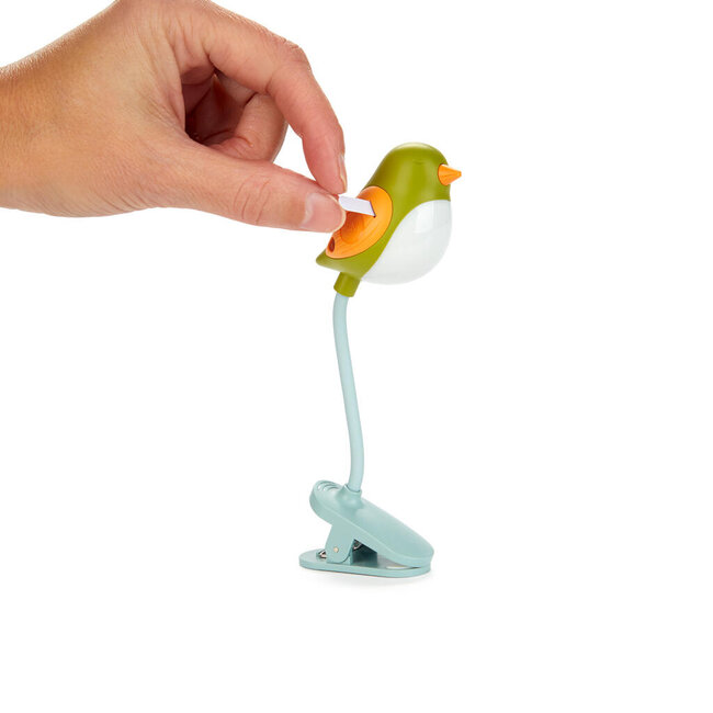 Balvi Boeklampje Birdie groen