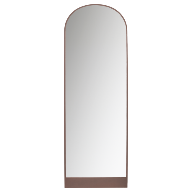 Woood SolariI Passpiegel 175 X 60 cm hout hoogglans donkerbruin [fsc]