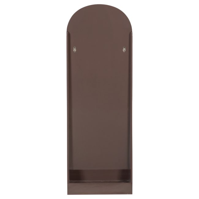 Woood SolariI Passpiegel 175 X 60 cm hout hoogglans donkerbruin [fsc]