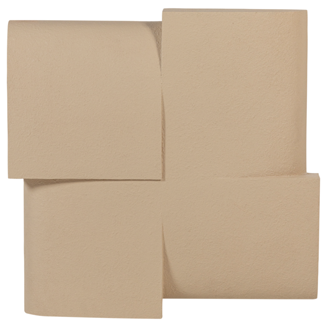 Woood Wanddeco Tide betonlook zand