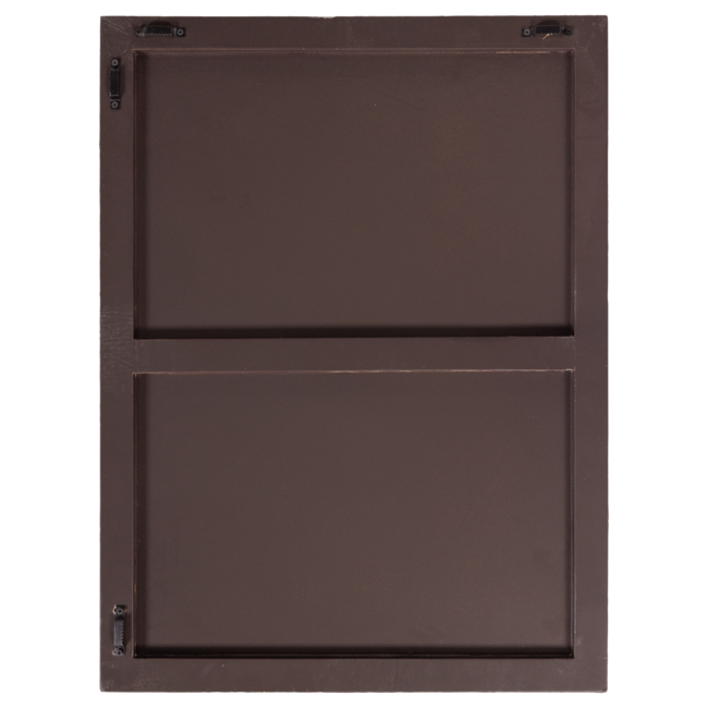 Woood Wanddeco Axis betonlook bruin