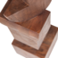 Woood Ornament Draxa schulptuur hout bruin