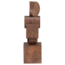 Woood Ornament Draxa schulptuur hout bruin