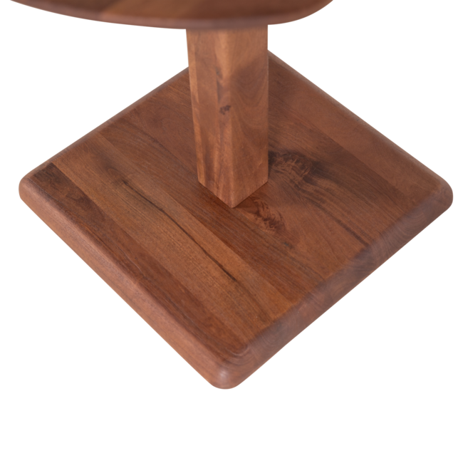 Woood Bistrotafel Feno tussenstuk mangohout bruin