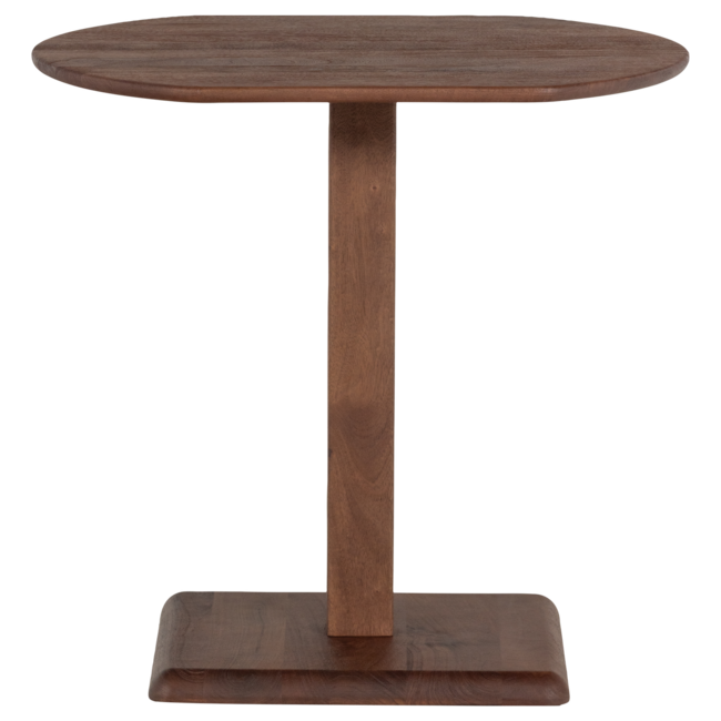 Woood Bistrotafel Feno tussenstuk mangohout bruin