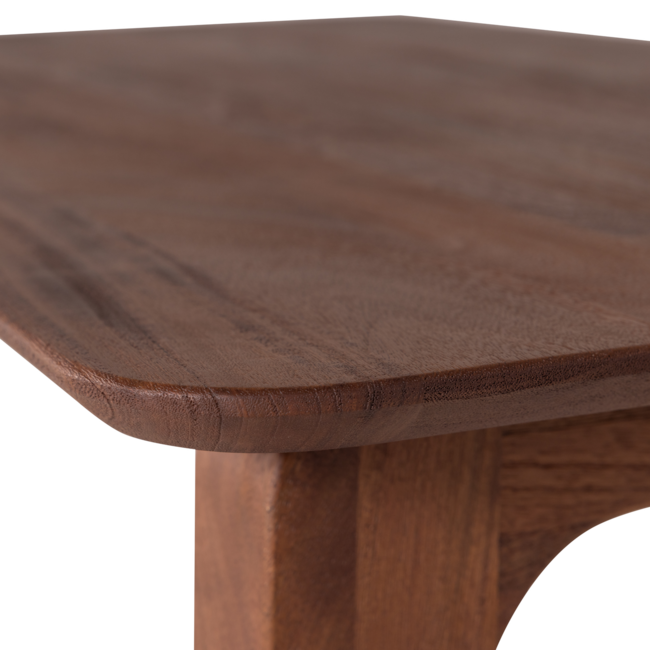 Woood Eettafel Rubo 220 x 95 cm mangohout bruin