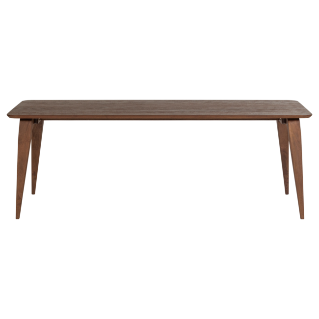 Woood Eettafel Rubo 220 x 95 cm mangohout bruin