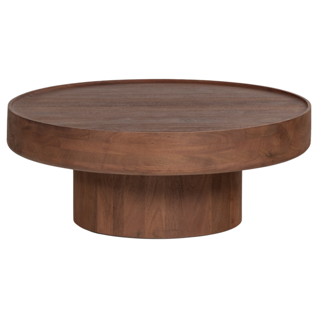 Woood Salontafel Dara Mangohout Bruin Ø 90cm