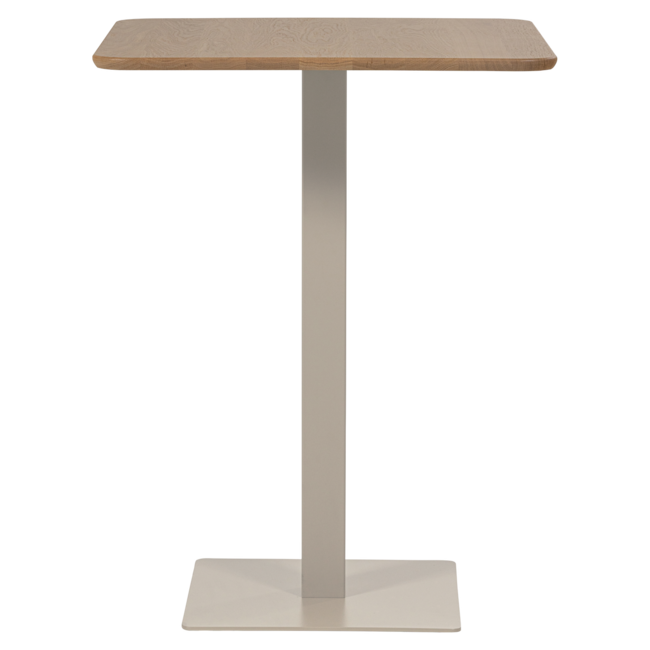 Woood Bartafel Tablo  Afgeronde hoek transparant