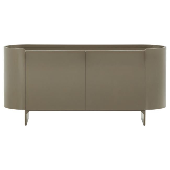 Woood TV meubel Lora hout hoogglans goren [fsc]