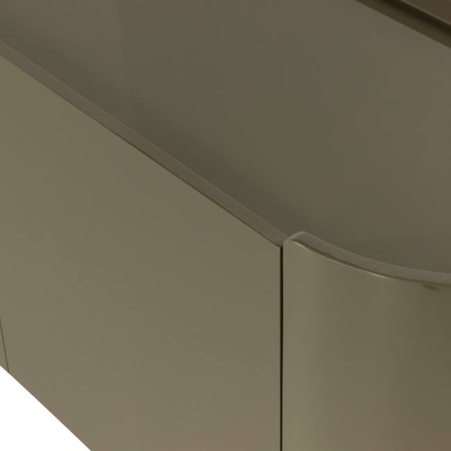 Woood TV meubel Lora hout hoogglans goren [fsc]