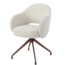 Tower Living Porto Armstoel - Toro 25 cream - frame Anodic brown (draaibaar)