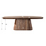 WoonStijl Eettafel Arcadia deens ovaal 240cm Massief acacia bruin